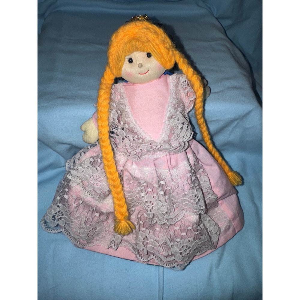 Vintage Sleeping Beauty 3-in-1 Topsy Turvy Flip Doll Princess Prince Fairy - Picture 6 of 12